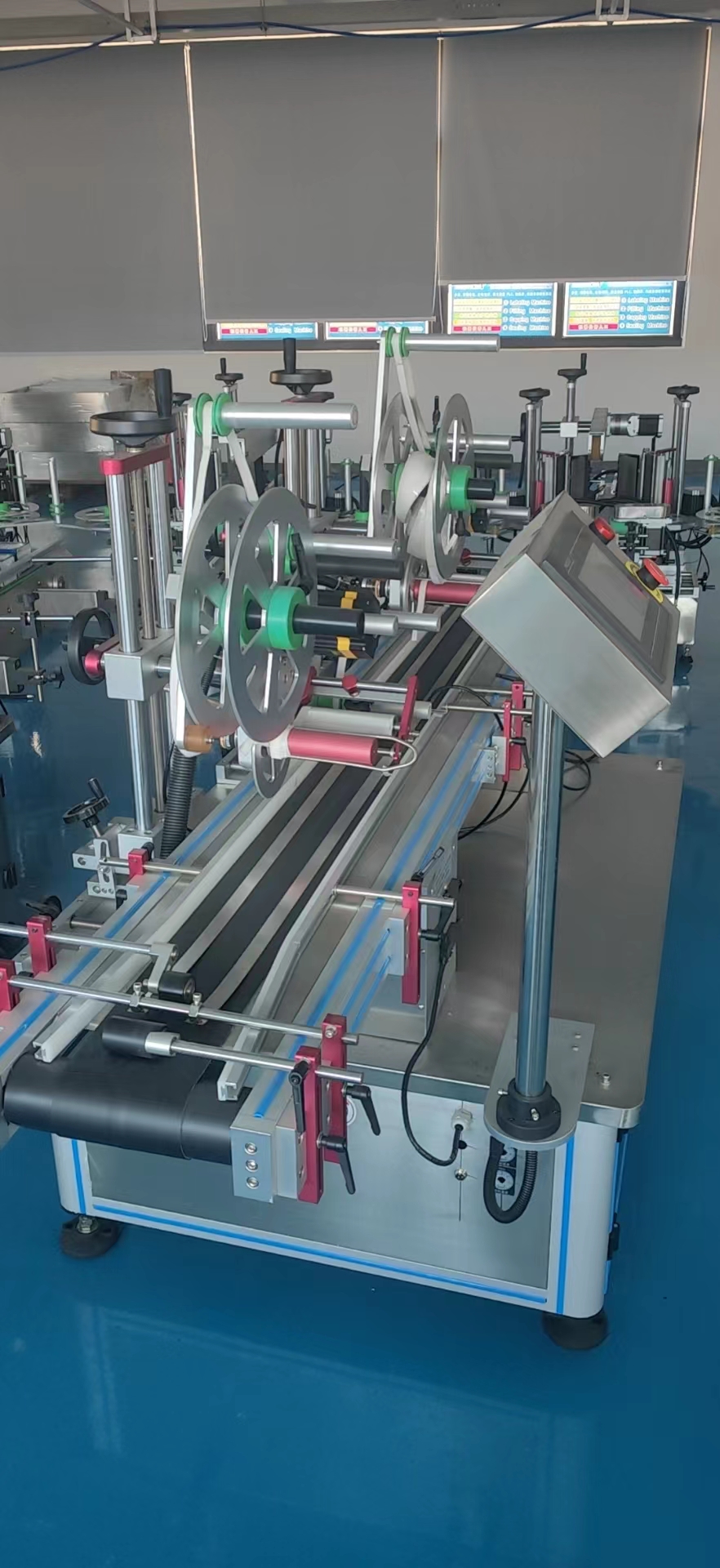 全自动临时车牌贴标机