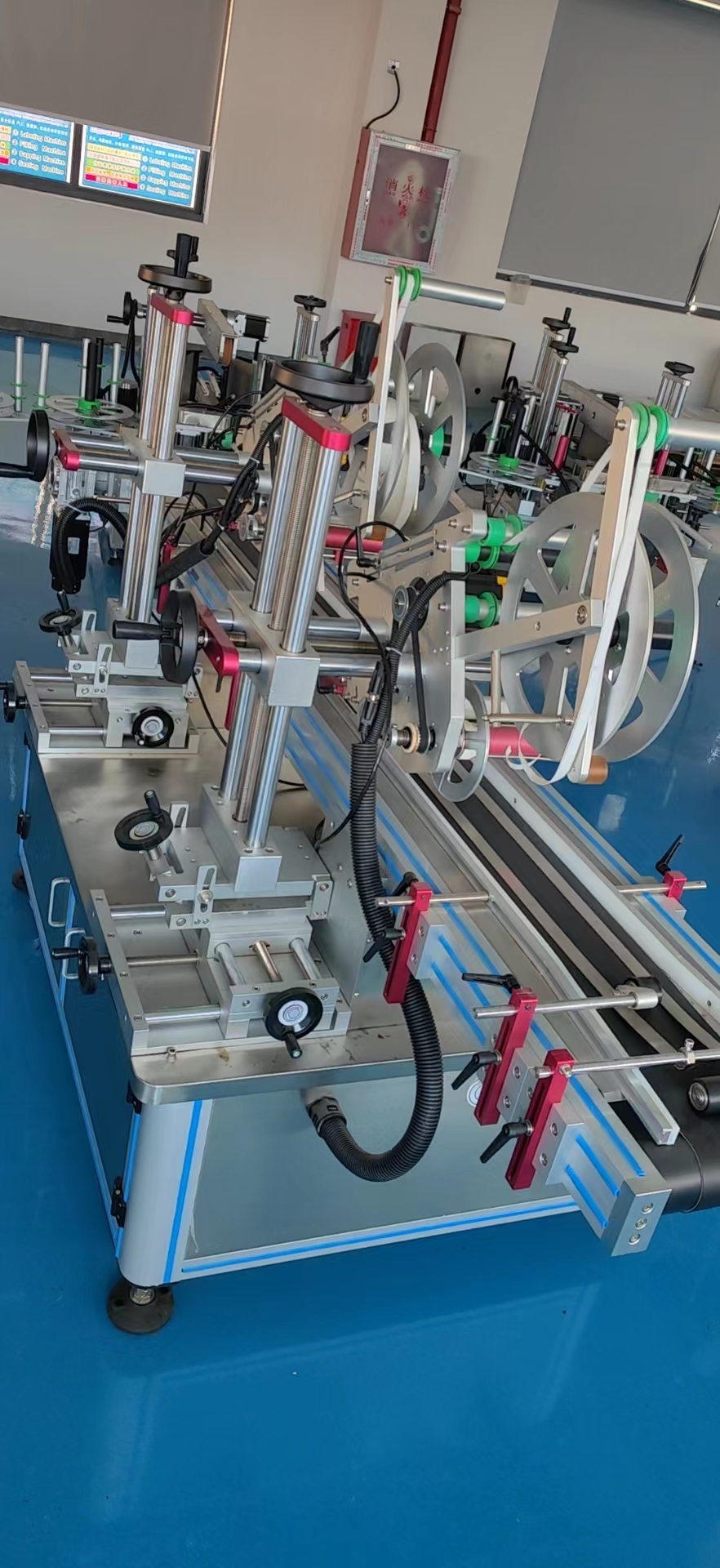 全自动临时车牌贴标机