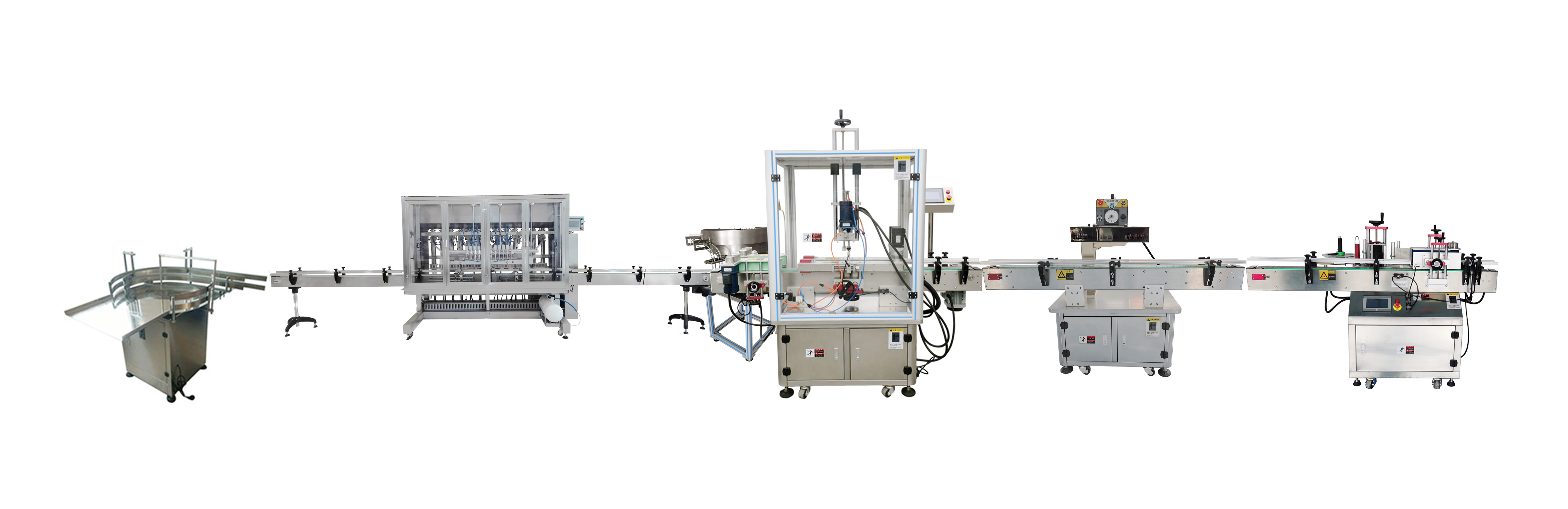 客户订制款全自动灌装生产线